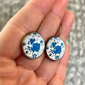 Floral Accent Earrings